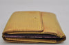 Louis Vuitton Epi Porte Monnaie Billets Cartes Credit Wallet M63489 Yellow 0685K