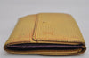 Louis Vuitton Epi Porte Monnaie Billets Cartes Credit Wallet M63489 Yellow 0685K