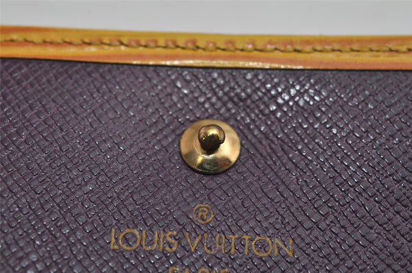 Louis Vuitton Epi Porte Monnaie Billets Cartes Credit Wallet M63489 Yellow 0685K