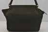 Authentic PRADA Nylon Tessuto Leather Shoulder Hand Bag Purse Green 0686J