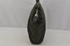 Authentic PRADA Nylon Tessuto Leather Shoulder Hand Bag Purse Green 0686J