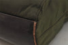 Authentic PRADA Nylon Tessuto Leather Shoulder Hand Bag Purse Green 0686J