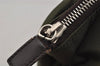 Authentic PRADA Nylon Tessuto Leather Shoulder Hand Bag Purse Green 0686J