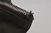 Authentic PRADA Nylon Tessuto Leather Shoulder Hand Bag Purse Green 0686J