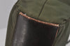 Authentic PRADA Nylon Tessuto Leather Shoulder Hand Bag Purse Green 0686J