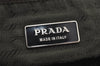 Authentic PRADA Nylon Tessuto Leather Shoulder Hand Bag Purse Green 0686J
