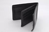 Auth Louis Vuitton Taiga Porte Billets 3 Voler Bifold Wallet M30422 Black 0686K