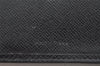 Auth Louis Vuitton Taiga Porte Billets 3 Voler Bifold Wallet M30422 Black 0686K