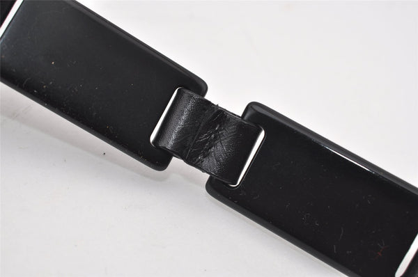 Authentic PRADA Nylon Plastic Leather Shoulder Hand Bag Purse Khaki Green 0687J