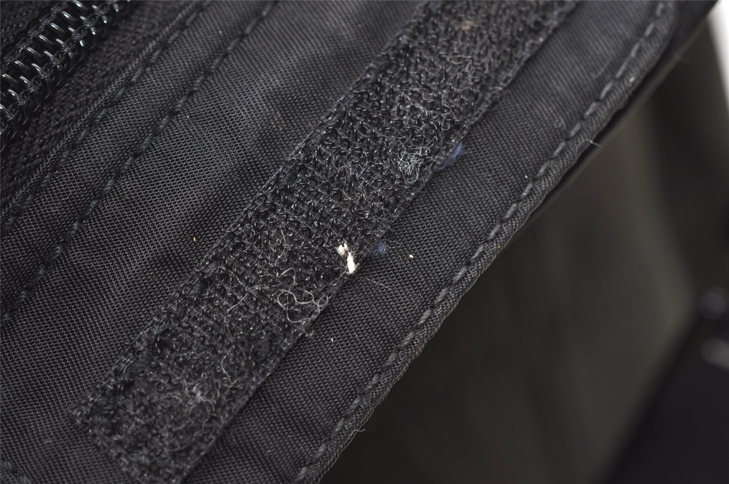 Authentic PRADA Nylon Plastic Leather Shoulder Hand Bag Purse Khaki Green 0687J