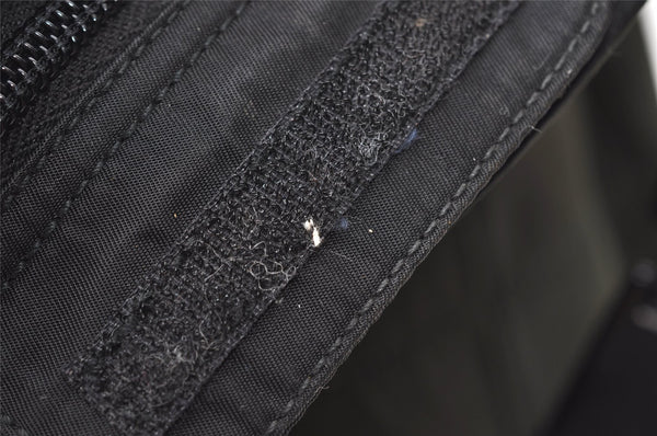 Authentic PRADA Nylon Plastic Leather Shoulder Hand Bag Purse Khaki Green 0687J