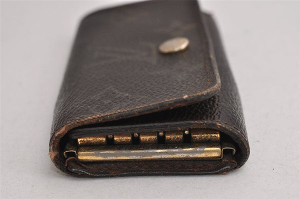 Authentic Louis Vuitton Monogram Multicles 4 Four Hooks Key Case M62631 LV 0687K