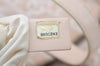 Authentic CHANEL New Travel Line Shoulder Tote Bag Nylon Leather Beige 0689J