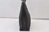 Authentic HERMES Fourre Tout PM Vintage Hand Tote Bag Canvas Black 0691J