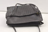 Authentic BOTTEGA VENETA Intrecciato Leather Shoulder Tote Bag Black Junk 0693K