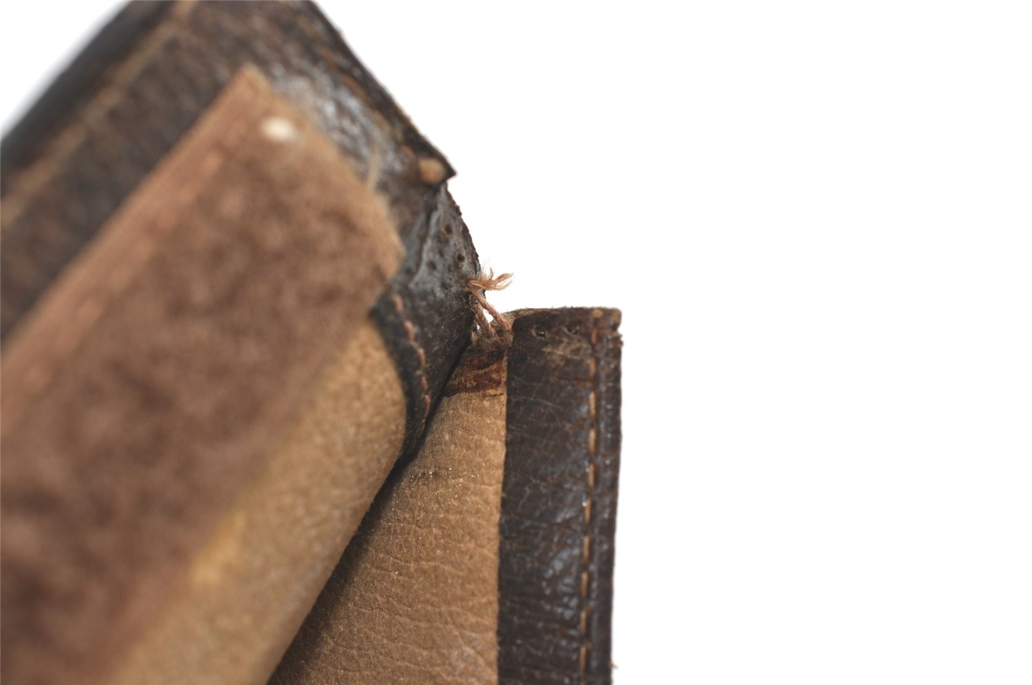 Authentic GUCCI Web Sherry Line Clutch Hand Bag Purse GG PVC Leather Brown 0694K