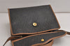 Authentic Christian Dior Honeycomb 2Way Hand Bag PVC Leather Black CD 0698K