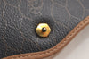 Authentic Christian Dior Honeycomb 2Way Hand Bag PVC Leather Black CD 0698K