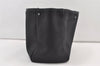 Authentic HERMES Vintage Her Bag Cabas GM Replacement Bag Canvas Black 0699K