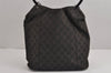 Authentic GUCCI Shoulder Hand Bag Purse GG Canvas Leather 0013738 Brown 0701J
