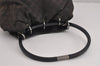 Authentic GUCCI Shoulder Hand Bag Purse GG Canvas Leather 0013738 Brown 0701J