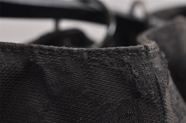 Authentic GUCCI Shoulder Hand Bag Purse GG Canvas Leather 0013738 Brown 0701J