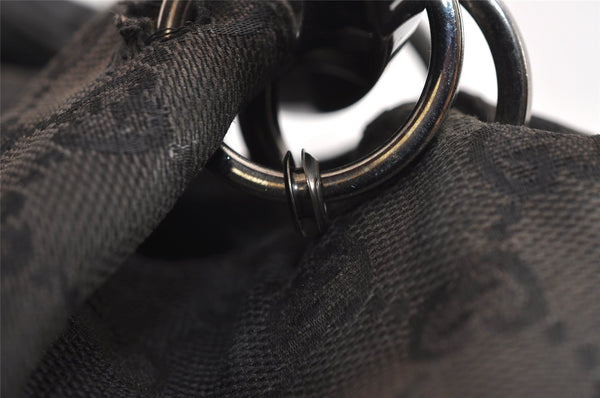 Authentic GUCCI Shoulder Hand Bag Purse GG Canvas Leather 0013738 Brown 0701J