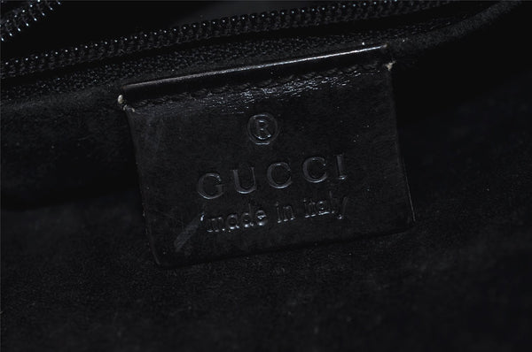 Authentic GUCCI Shoulder Hand Bag Purse GG Canvas Leather 0013738 Brown 0701J