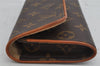 Authentic Louis Vuitton Monogram Pochette Twin PM Shoulder Bag M51854 LV 0701K