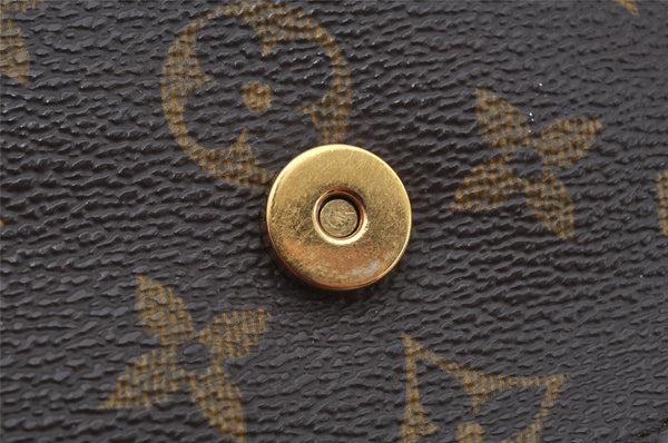 Authentic Louis Vuitton Monogram Pochette Twin PM Shoulder Bag M51854 LV 0701K