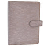 Authentic Louis Vuitton Epi Agenda GM Notebook Cover Purple R2005R LV 0702I