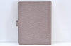 Authentic Louis Vuitton Epi Agenda GM Notebook Cover Purple R2005R LV 0702I