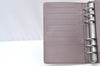 Authentic Louis Vuitton Epi Agenda GM Notebook Cover Purple R2005R LV 0702I