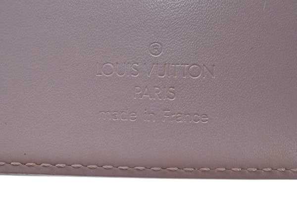 Authentic Louis Vuitton Epi Agenda GM Notebook Cover Purple R2005R LV 0702I