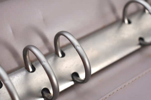 Authentic Louis Vuitton Epi Agenda GM Notebook Cover Purple R2005R LV 0702I