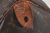 Authentic Louis Vuitton Monogram Speedy 25 Boston Hand Bag M41528 Junk 0704J