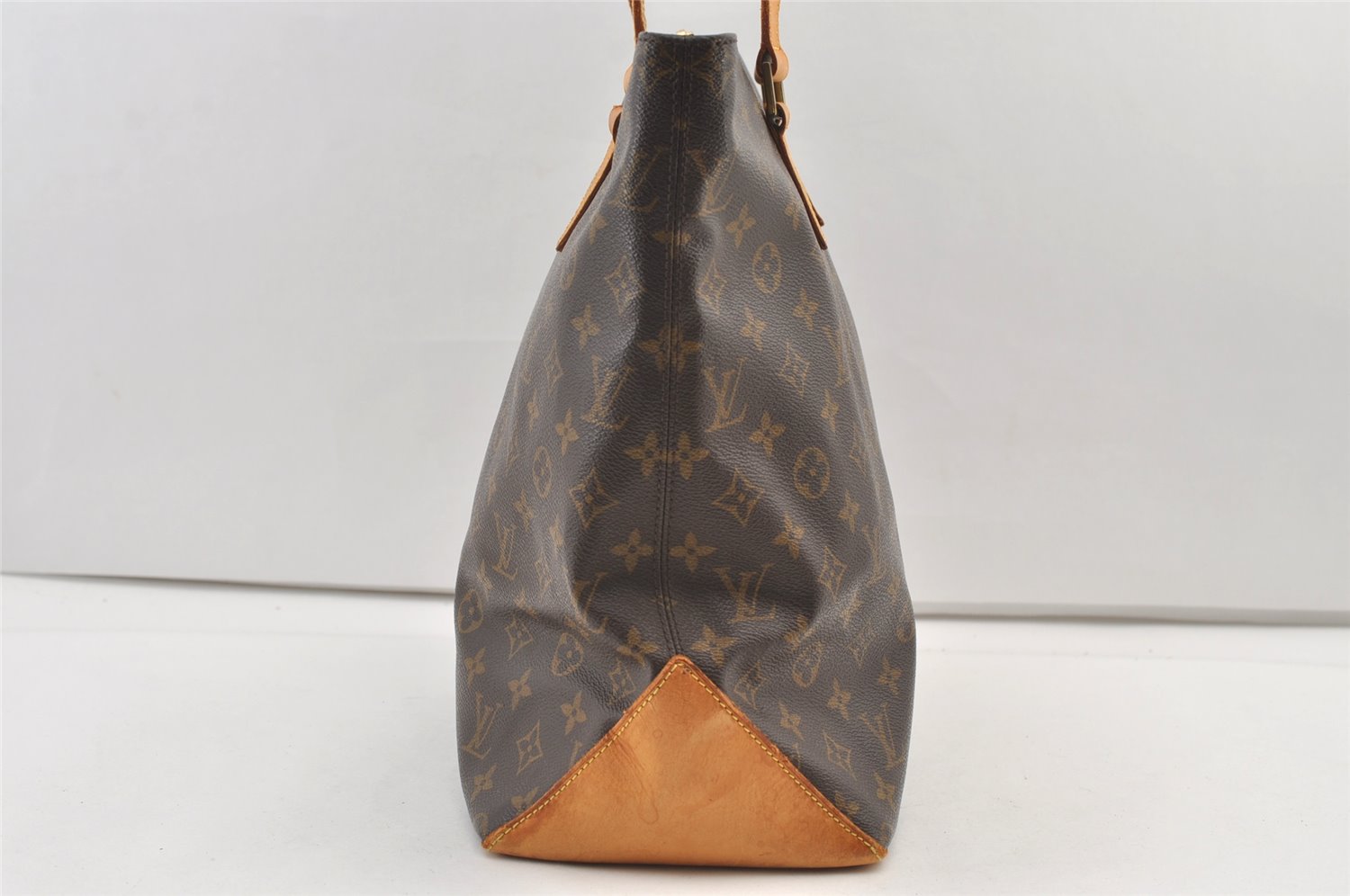 Authentic Louis Vuitton Monogram Cabas Mezzo Shoulder Tote Bag M51151 LV 0704K