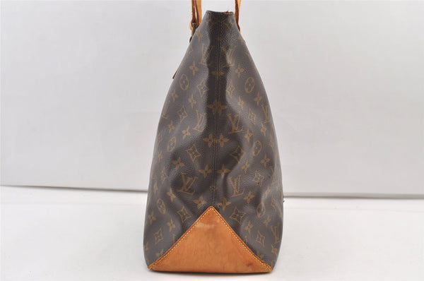 Authentic Louis Vuitton Monogram Cabas Mezzo Shoulder Tote Bag M51151 LV 0704K