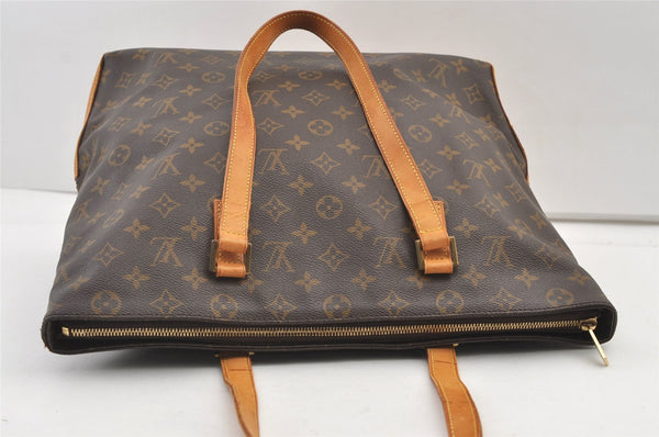 Authentic Louis Vuitton Monogram Cabas Mezzo Shoulder Tote Bag M51151 LV 0704K
