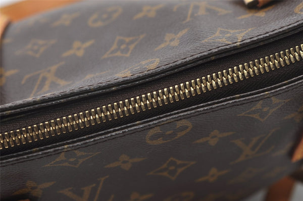 Authentic Louis Vuitton Monogram Cabas Mezzo Shoulder Tote Bag M51151 LV 0704K