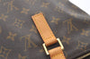 Authentic Louis Vuitton Monogram Cabas Mezzo Shoulder Tote Bag M51151 LV 0704K