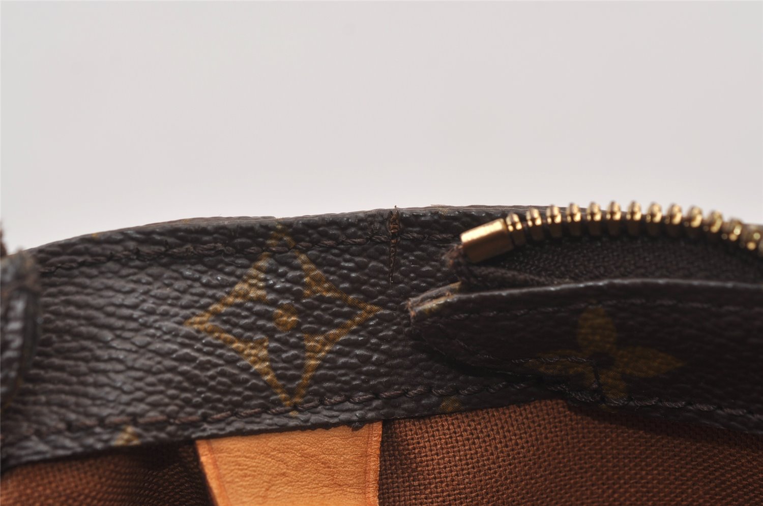 Authentic Louis Vuitton Monogram Cabas Mezzo Shoulder Tote Bag M51151 LV 0704K