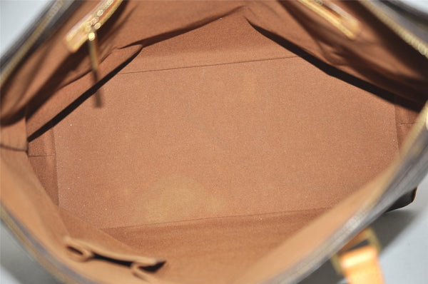 Authentic Louis Vuitton Monogram Cabas Mezzo Shoulder Tote Bag M51151 LV 0704K