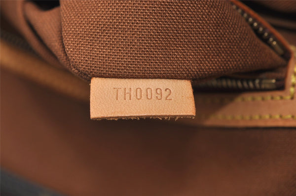 Authentic Louis Vuitton Monogram Cabas Mezzo Shoulder Tote Bag M51151 LV 0704K