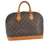 Authentic Louis Vuitton Monogram Alma Hand Bag Purse M51130 LV 0705K