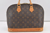 Authentic Louis Vuitton Monogram Alma Hand Bag Purse M51130 LV 0705K