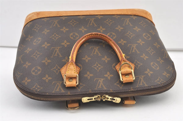 Authentic Louis Vuitton Monogram Alma Hand Bag Purse M51130 LV 0705K