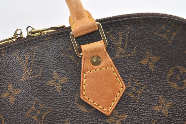 Authentic Louis Vuitton Monogram Alma Hand Bag Purse M51130 LV 0705K