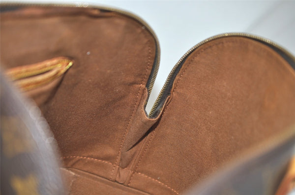 Authentic Louis Vuitton Monogram Alma Hand Bag Purse M51130 LV 0705K