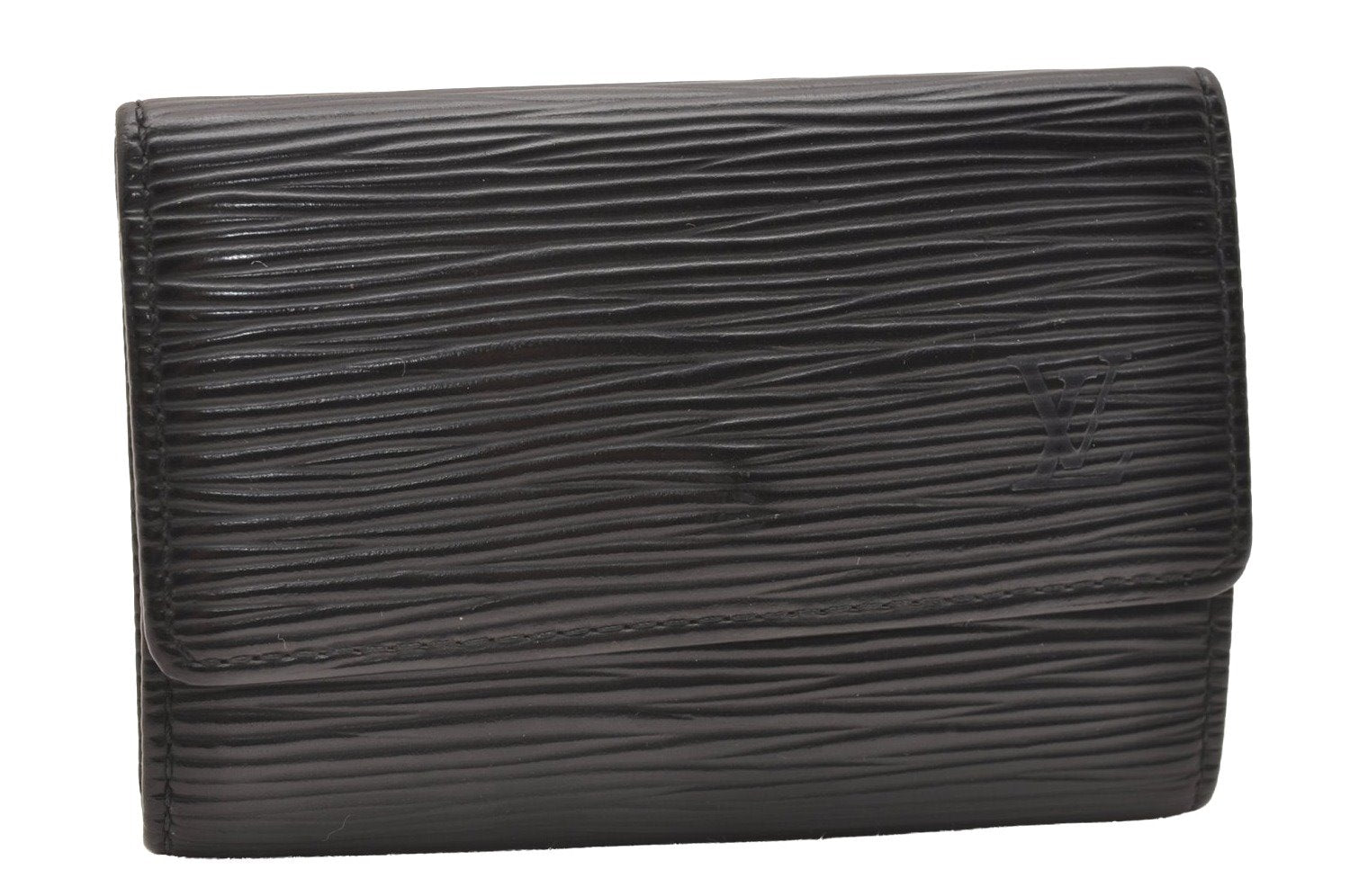 Authentic Louis Vuitton Epi Multicles 6 Key Case Black M63812 LV 0706J